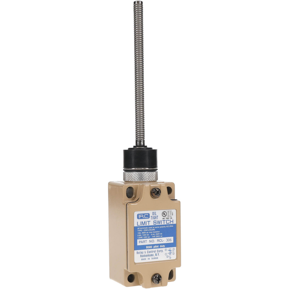 Telemecanique Sensors General Purpose Limit Switch: NC, Roller Plunger, Top - XCKD2128N12