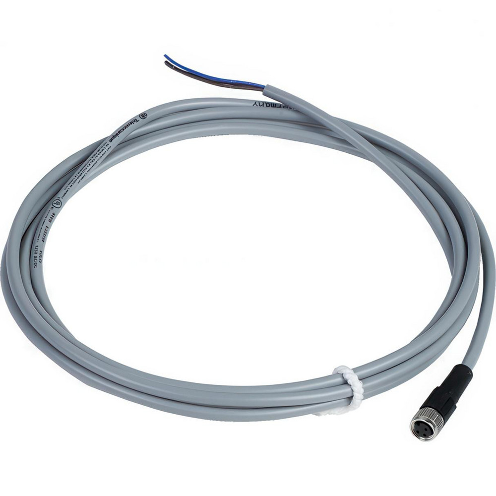 Telemecanique Sensors 6 Amp, 7/8-16 UN 3 Pin Female Straight Cordset Sensor and Receptacle - XZCP1662L2