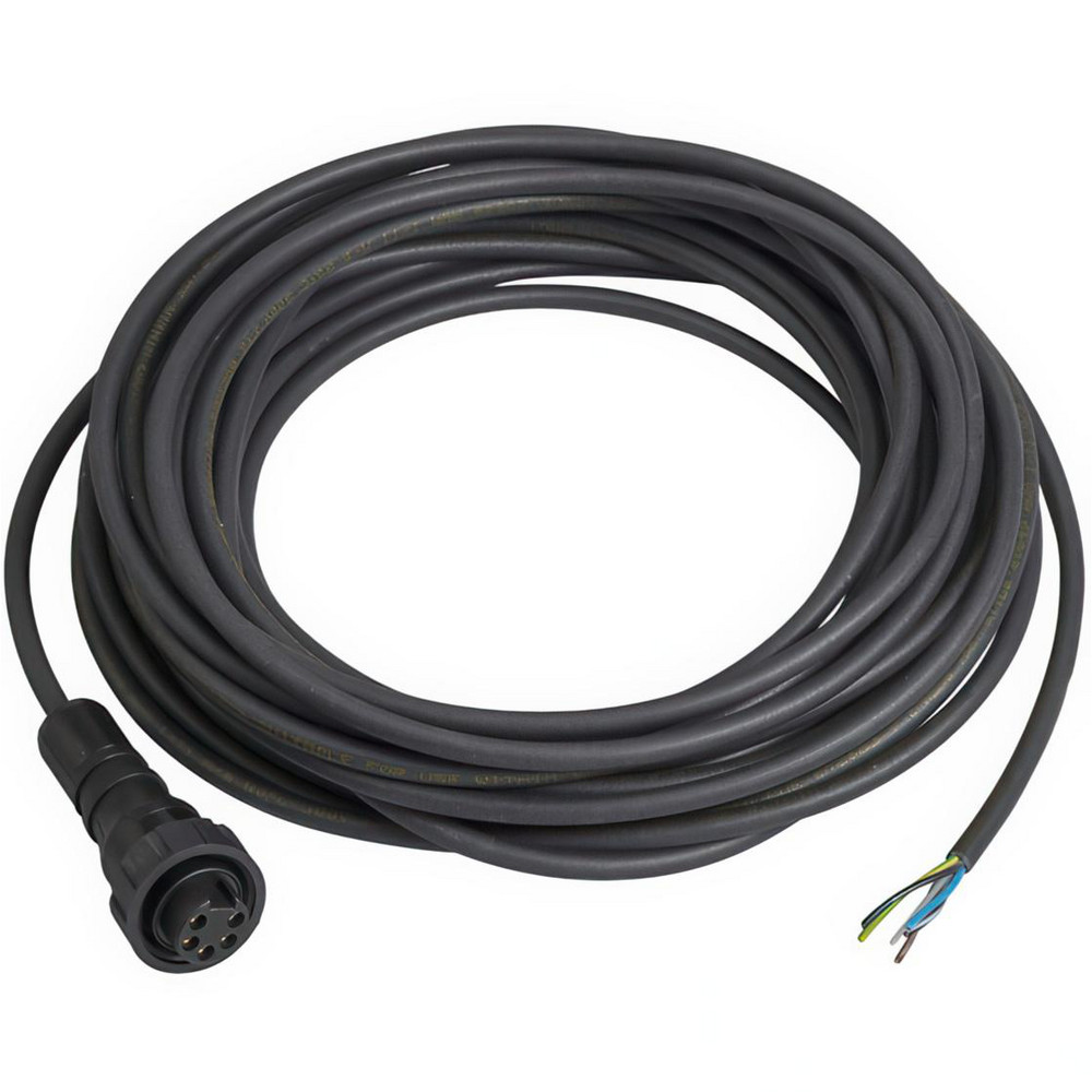 Telemecanique Sensors 6 Amp, 7/8-16 UN 3 Pin Female Straight Cordset Sensor and Receptacle - XZCP1662L2