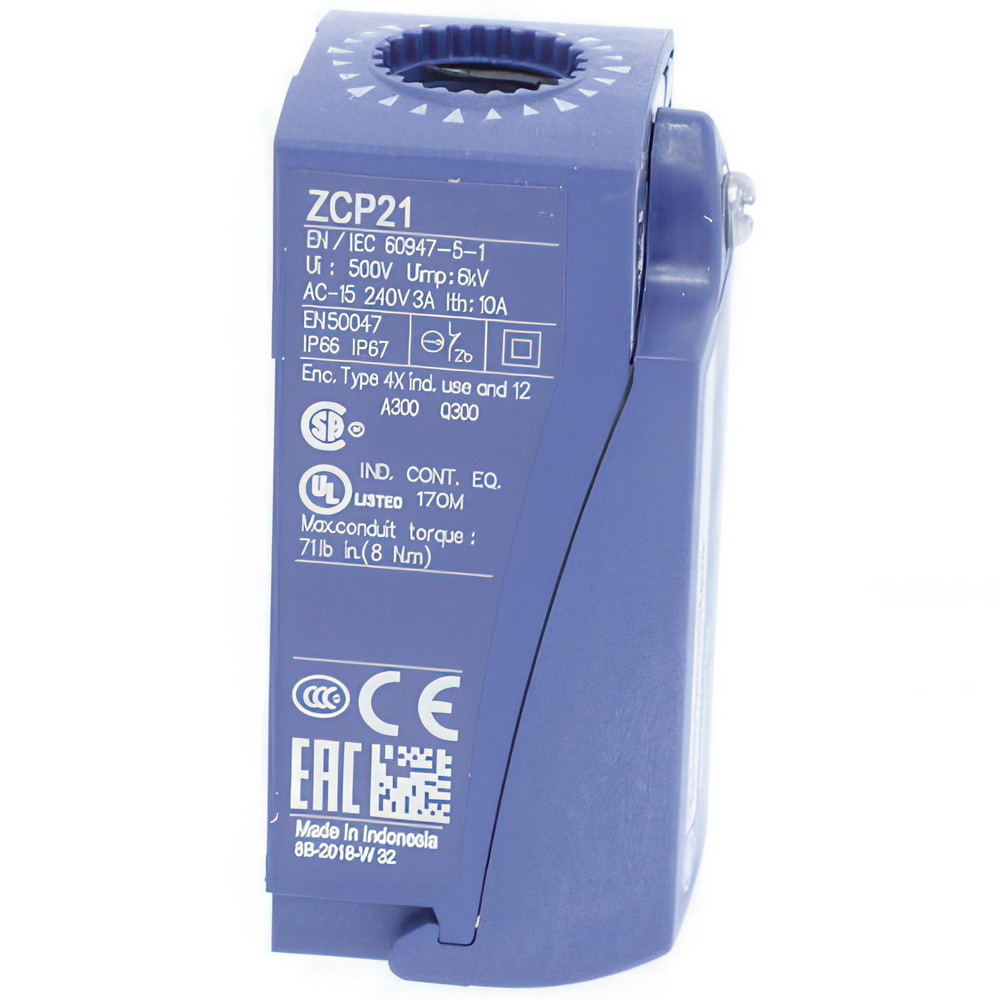 Telemecanique Sensors 3-1/2 Inch Long, Plastic Body, Limit Switch Body - ZCP28