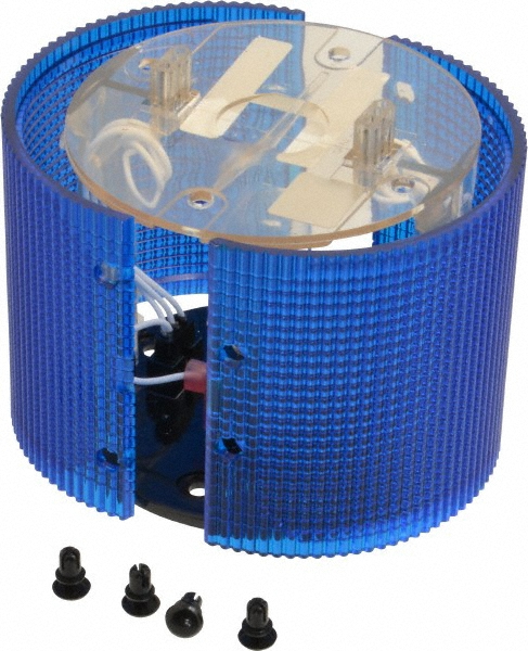 Federal Signal Corp Incandescent Lamp, Red, Flashing and Steady, Stackable Tower Light Module - LSL-024R