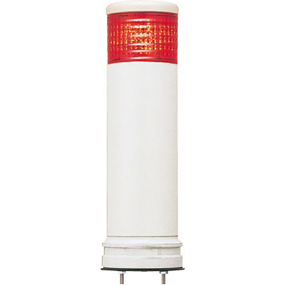 Federal Signal Corp Incandescent Lamp, Red, Flashing and Steady, Stackable Tower Light Module - LSL-024R