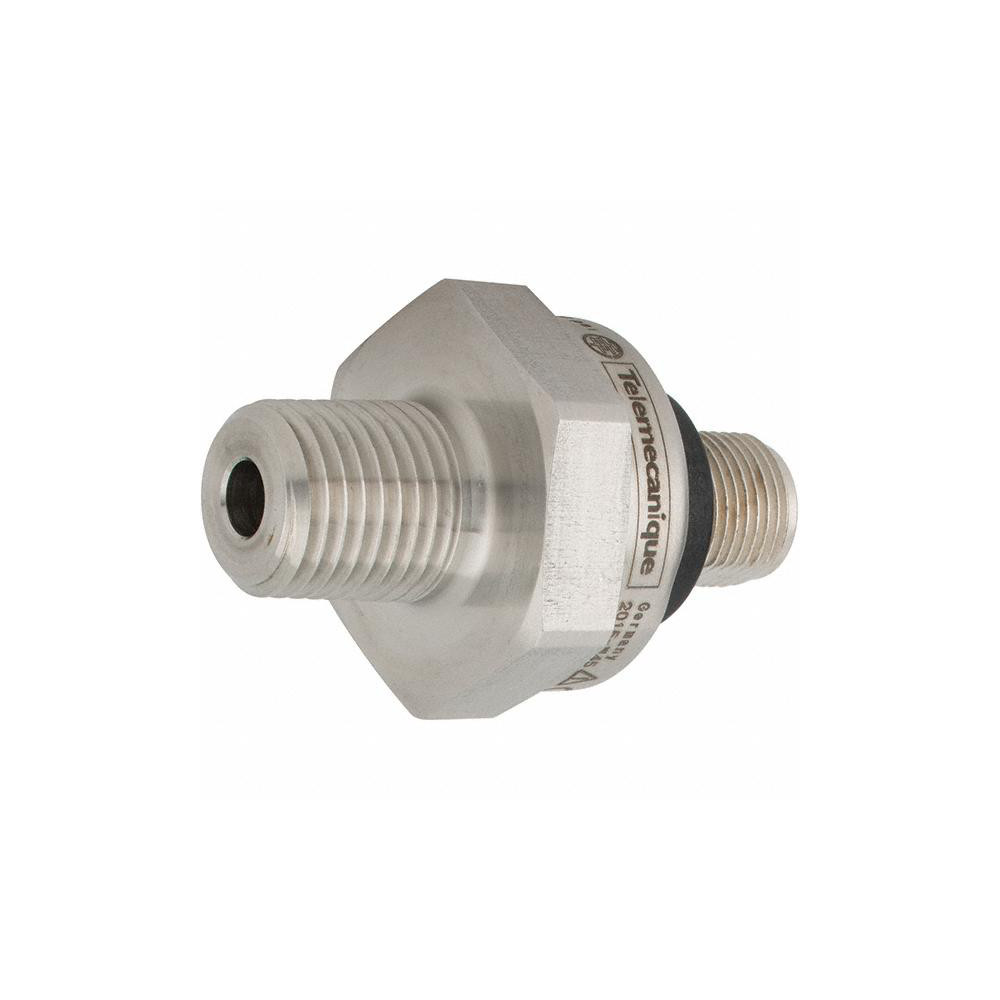 Telemecanique Sensors 1/4-18 NPT (Male) Connector, 12 to 24 VDC, 300 psi Sensor, Shock and Vibration Resistant, Control Circuit Pressure Sensor - XMLP300PD23