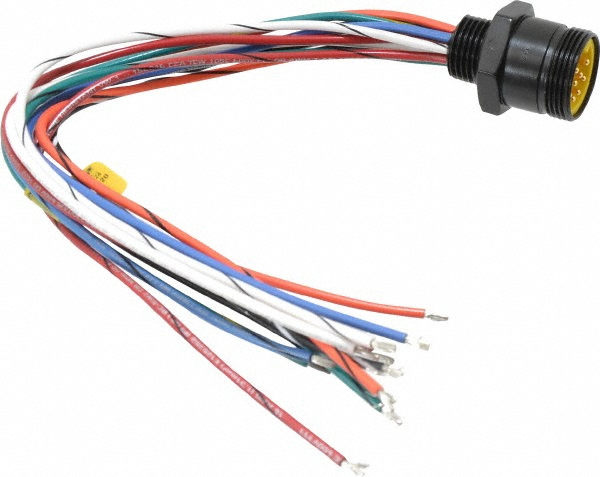 Brad Harrison 4 Amp, M8 Male Straight to Pigtail Cordset Sensor and Receptacle - 404006A10M040