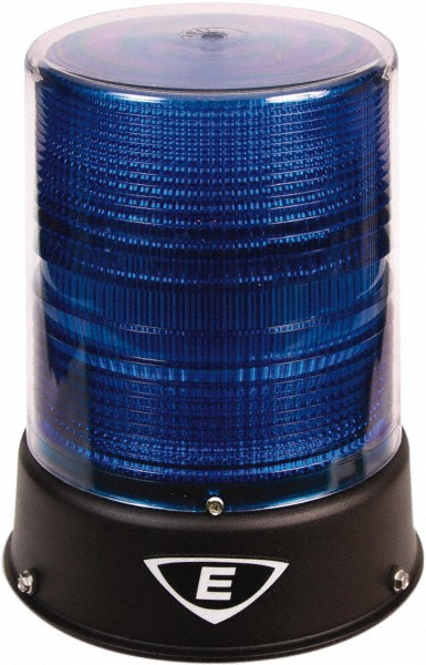 Edwards Signaling Flashing & Steady Light: Red, Pipe Mount, 24VAC/VDC - 57PLEDMR24ADB
