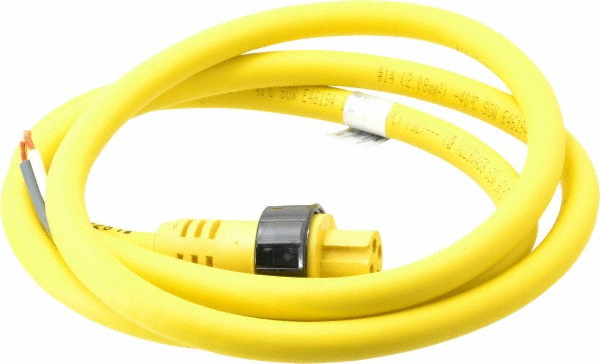 Brad Harrison 7 Amp, Female Straight to Pigtail Cordset Sensor and Receptacle - 309000A01F120