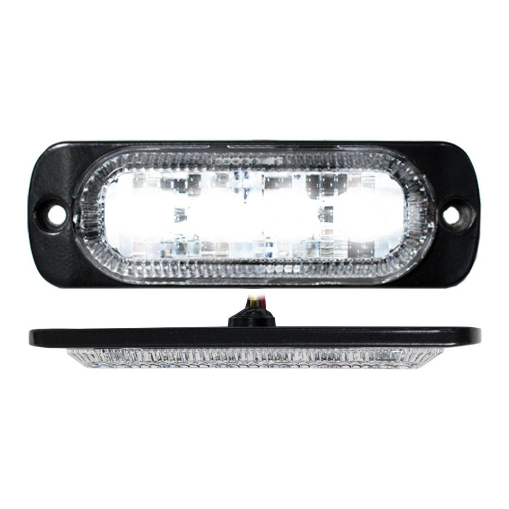 Race Sport Strobe & Flashing Lights: Light Type: Strobe; Lens Color: Red, Clear; Lens Material: Polycarbonate; Lamp Type: LED - 1005104