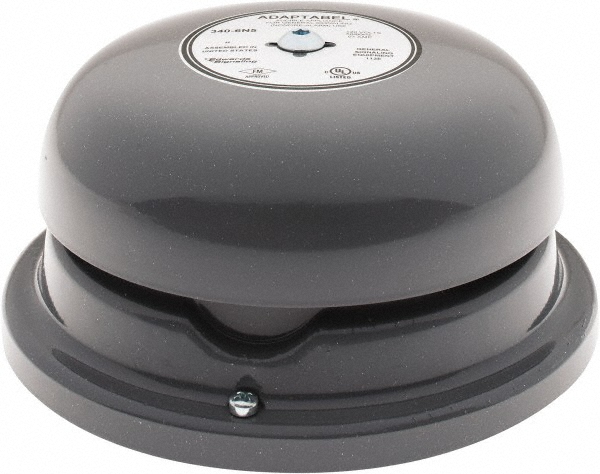Federal Signal Corp Low Profile Mini Strobe Light: Green, Pipe Mount, 120VAC - LP3M-120G