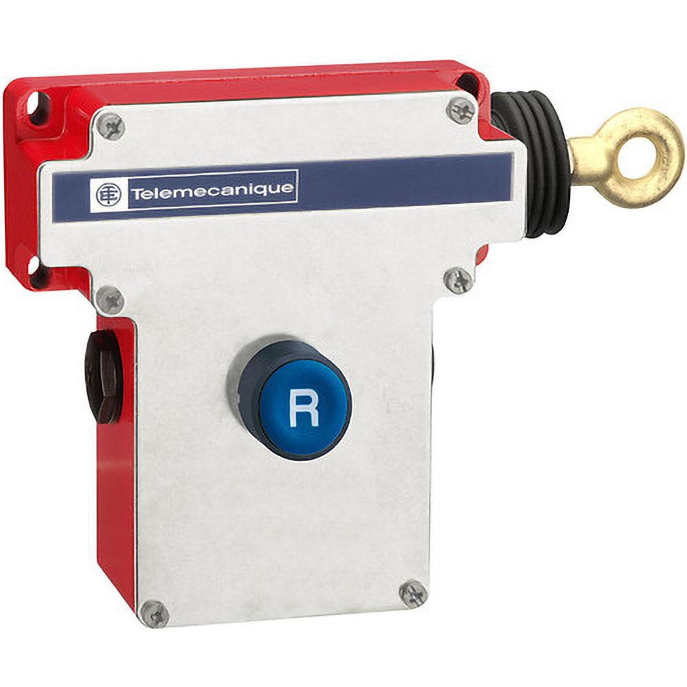 Telemecanique Sensors 10 Amp, 2NO/2NC Configuration, Right Hand Operation, Rope Operated Limit Switch - XY2CE1A190