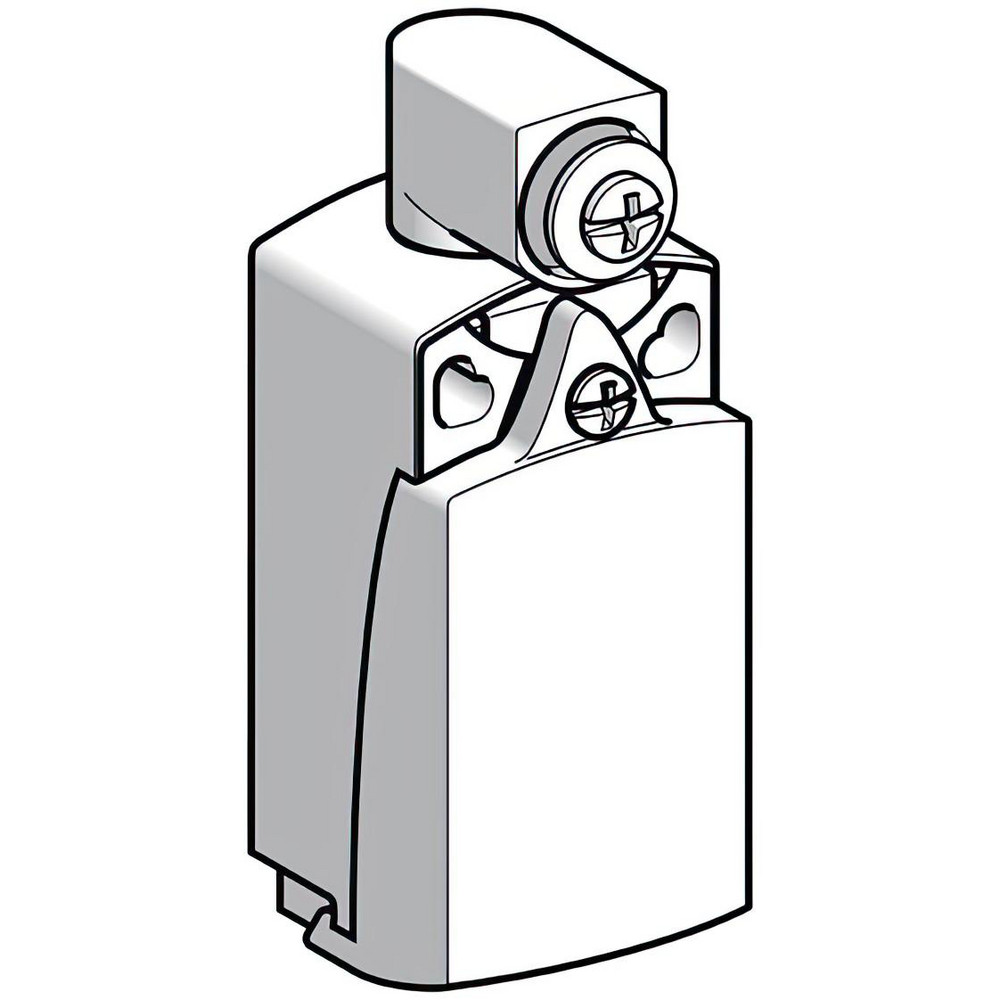 Telemecanique Sensors General Purpose Limit Switch: DP, NC, Rotary Head, Side - XCKD2101P16