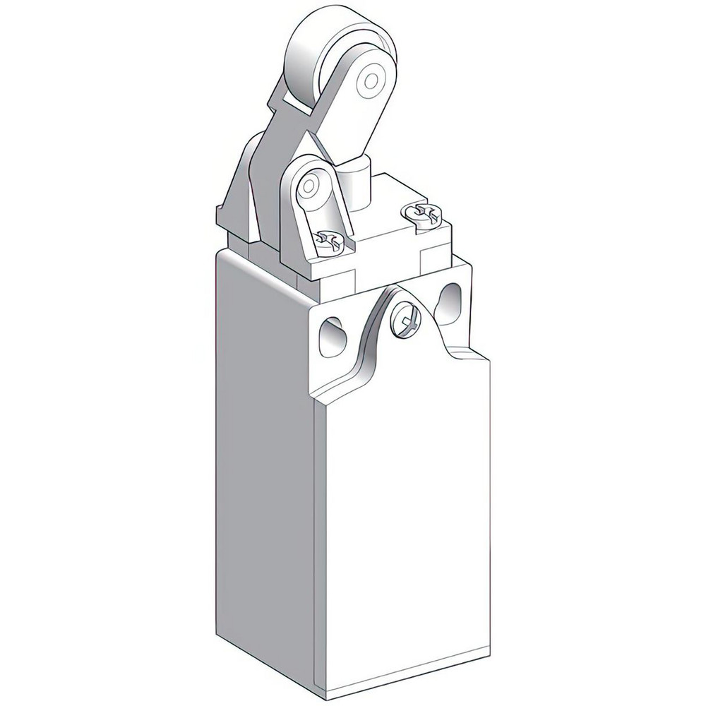 Telemecanique Sensors Limit Switch: NO & NC, Roller Lever, Top - XCKN2145G11