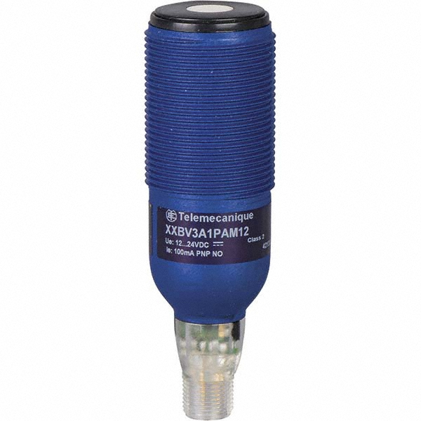 Telemecanique Sensors Ultrasonic Proximity Sensor: Cylinder, 1 m Detection Distance - XXBV3A1PAM12
