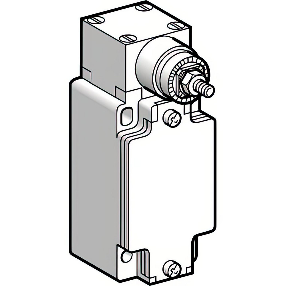 Telemecanique Sensors General Purpose Limit Switch: DP, 2NC/2NO, Rotary Head - ZCKJ4045H7