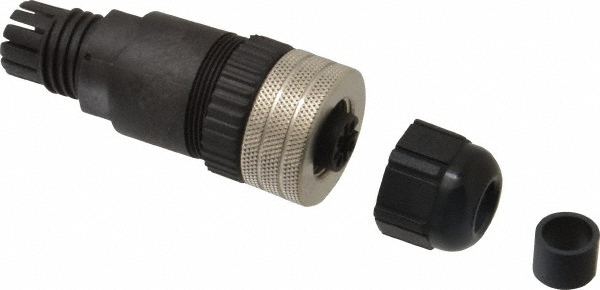 Telemecanique Sensors 4 Amp, M8 3 Pin Male Straight Cordset Sensor and Receptacle - XZCP2737L2