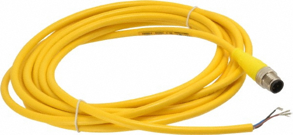 Brad Harrison Male Straight Cordset Sensor and Receptacle - 803006D01M040