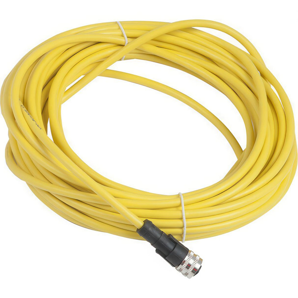 Telemecanique Sensors 4 Amp, Straight Female Connector 1/2 inch 20 UNF 3 Pin Cordset Sensor and Receptacle - XZCPV1865L10