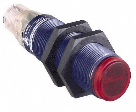 Telemecanique Sensors 4 Pin M12 Connector, 0.1m Nominal Distance, Shock and Vibration Resistant, Diffused Photoelectric Sensor - XUB4BNBNM12