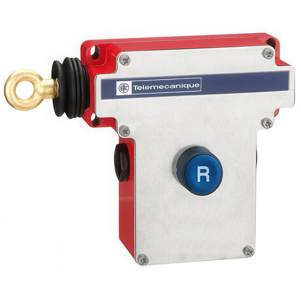 Telemecanique Sensors 10 Amp, NO/NC Configuration, Left Hand Operation, Rope Operated Limit Switch - XY2CE2A150