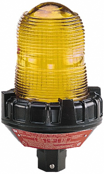 Federal Signal Corp Strobe Light: Green, Pipe Mount, 120VAC - 151XST-120G