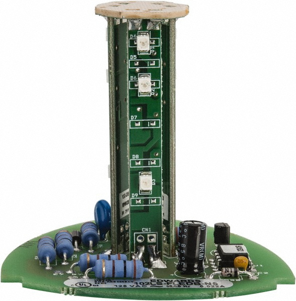 Federal Signal Corp Incandescent Lamp, Blue, Flashing and Steady, Stackable Tower Light Module - LSL-120B