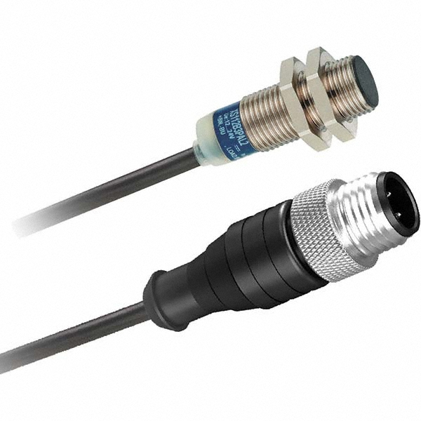 Telemecanique Sensors Inductive Proximity Sensor: Cylinder, 2 mm Detection Distance - XS512B1CAL08M12