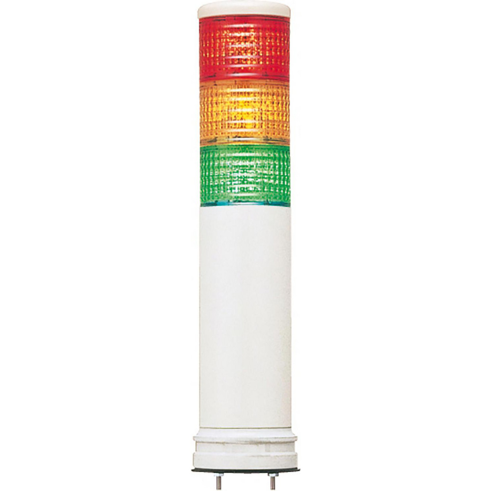 Federal Signal Corp Incandescent Lamp, Green, Flashing and Steady, Stackable Tower Light Module - LSL-024G