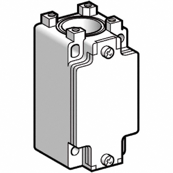 Telemecanique Sensors 3.7 Inch Long, Metal Body, Limit Switch Body - ZCKJ25H7