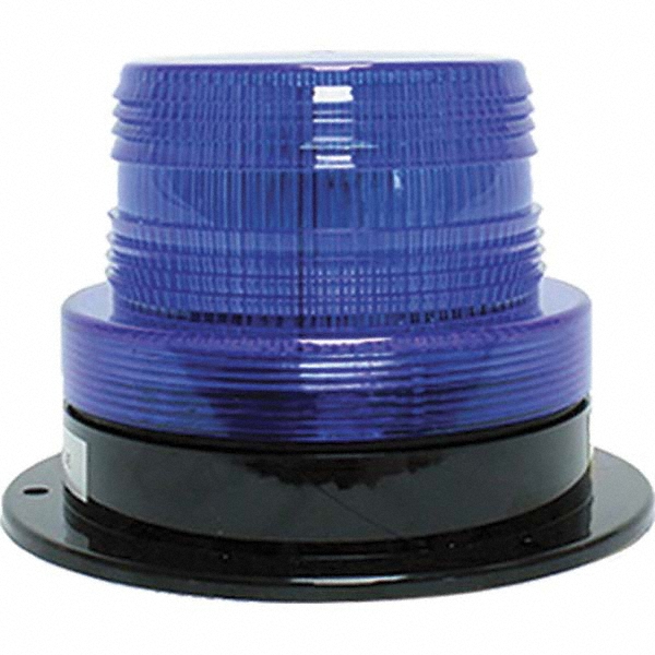 Railhead Corporation Double, Quad High, Quad Low & Triple Flash Light: Amber, Flange Mount, 12 to 90VDC - M7600-LED A