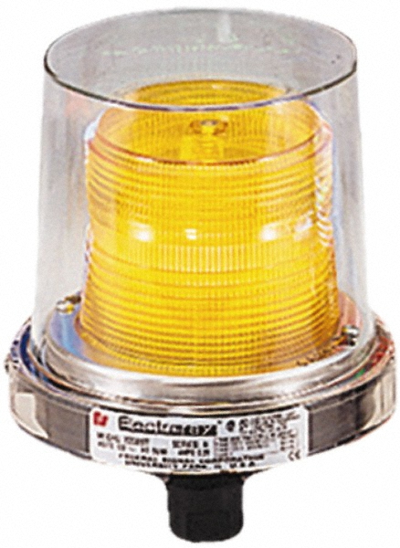 Federal Signal Corp Strobe Light: Blue, Pipe Mount, 120VAC - 225XST-120B
