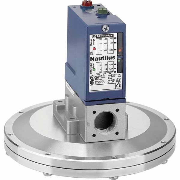 Telemecanique Sensors G 1/4 (Female) Connector, 0.2 Bar Sensor, Shock and Vibration Resistant, Control Circuit Pressure Sensor - XMLBM03R2S11