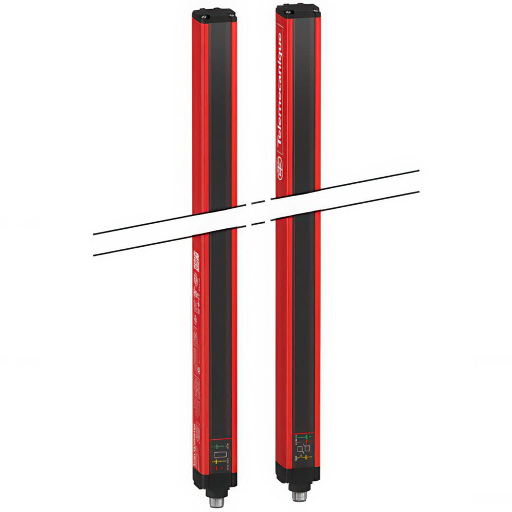 Telemecanique Sensors 46 Beam, 35.83 Inch Height Protection, 4, 12m Max Sensing, 14 to 131°F, Hand Protection 2, Safety Light Curtain - XUSL2E30H091N