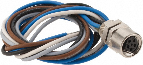 Brad Harrison 3 Amp, M8 Female Straight Receptacle - 4R5P00A27C300