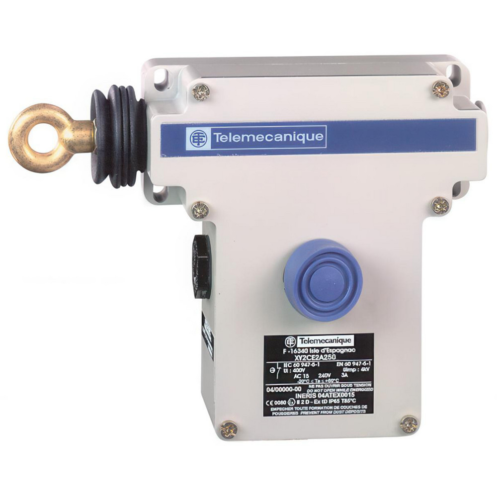 Telemecanique Sensors 10 Amp, 2NC Configuration, Left Hand Operation, Rope Operated Limit Switch - XY2CE2A270