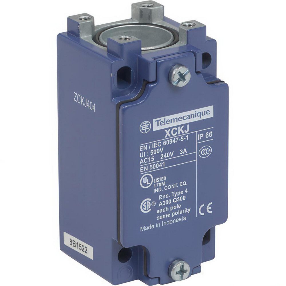 Telemecanique Sensors General Purpose Limit Switch: DP, 2NC/2NO, Rotary Head - ZCKJ404