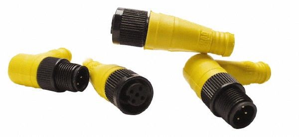 Brad Harrison Male Straight Cordset Sensor and Receptacle - 804006D01M040