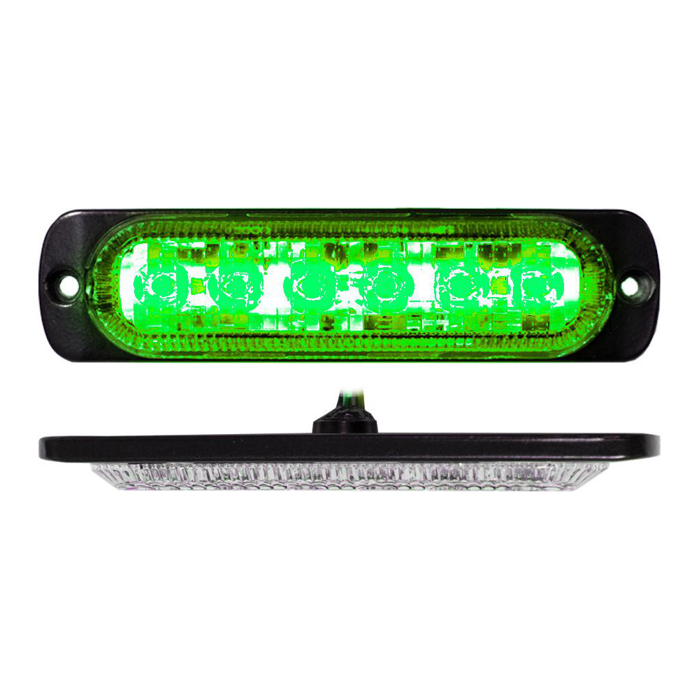 Race Sport Strobe & Flashing Lights: Light Type: Strobe; Lens Color: Amber, Clear; Lens Material: Polycarbonate; Lamp Type: LED - 1005097