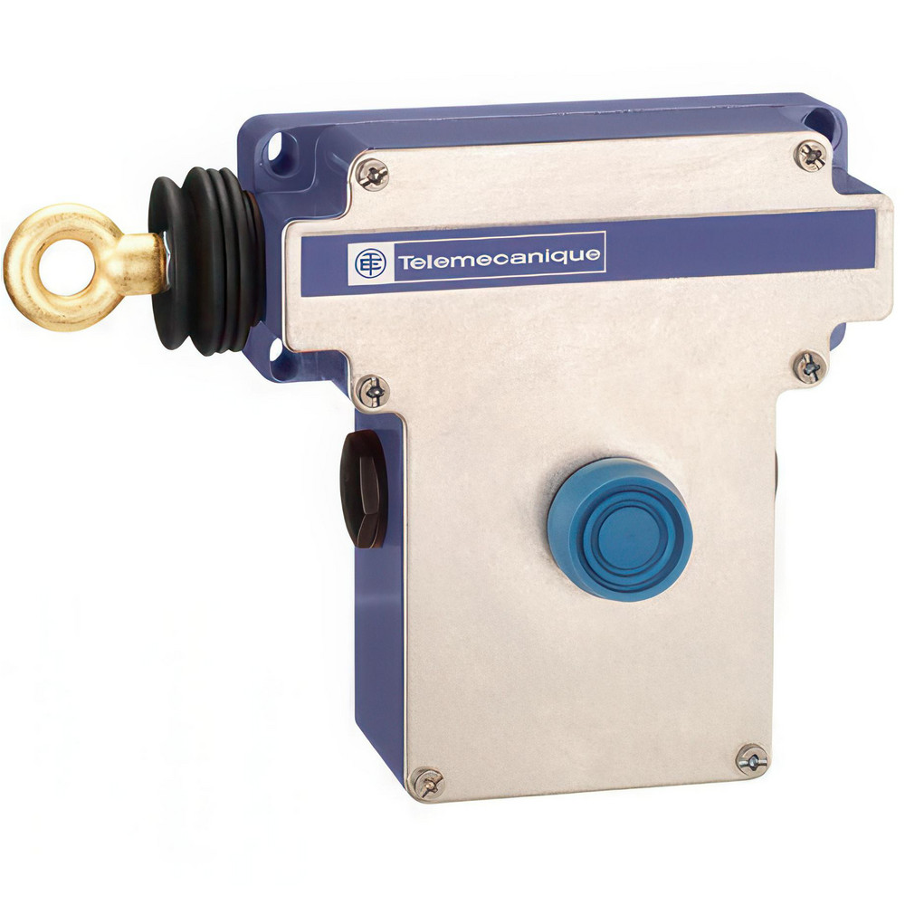 Telemecanique Sensors 10 Amp, NO/NC Configuration, Left Hand Operation, Rope Operated Limit Switch - XY2CE2C250TK