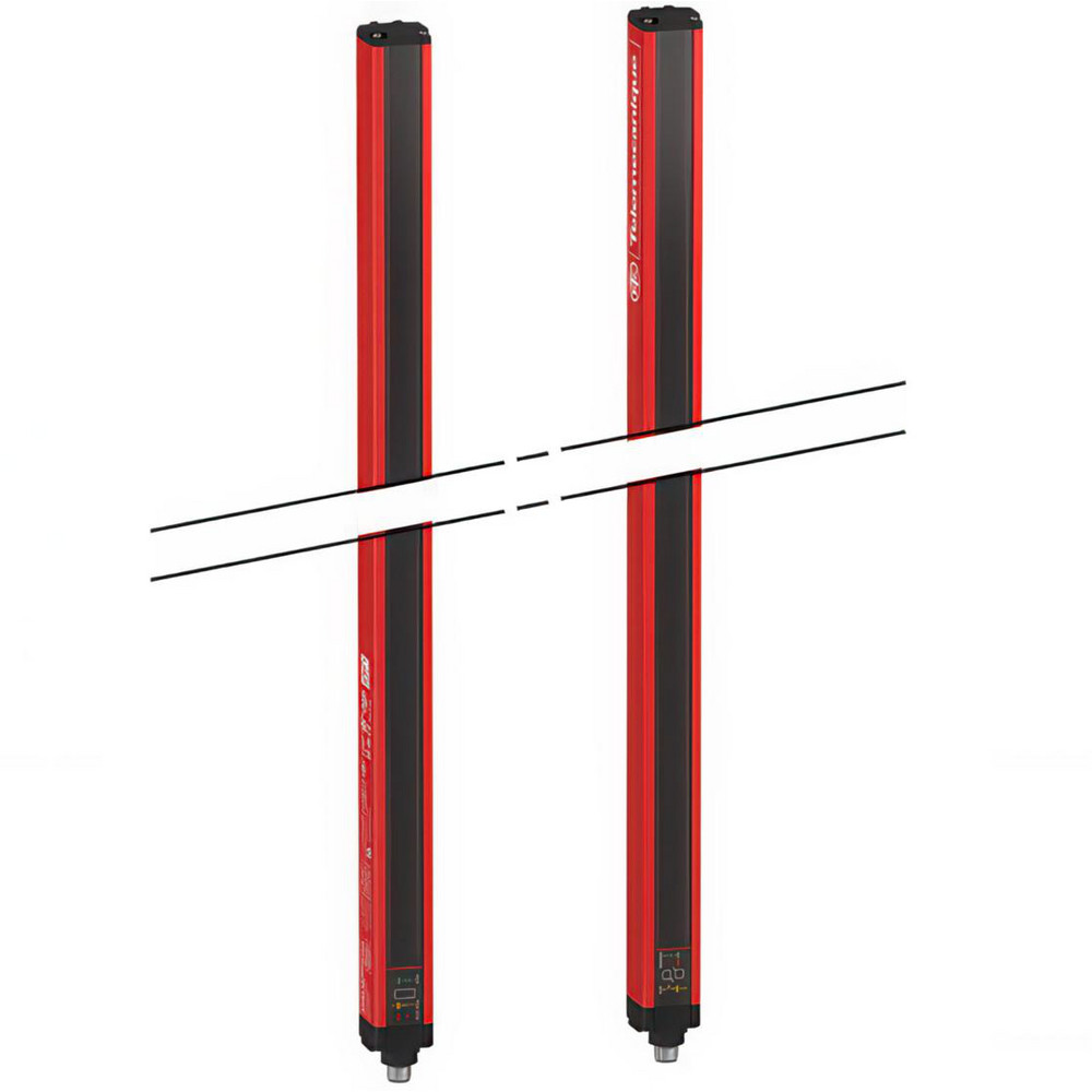 Telemecanique Sensors 45 Beam, 18.11 Inch Height Protection, 3, 6m Max Sensing, 14 to 131°F, Finger/Hand Protection 4, Safety Light Curtain - XUSL4E14F046NS1