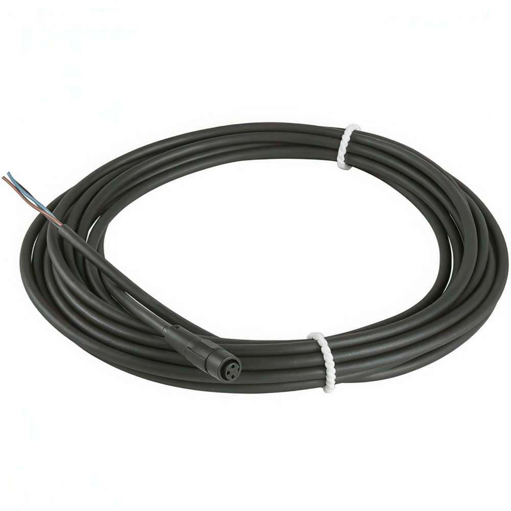 Telemecanique Sensors 4 Amp, 8 mm 3 Pin Female Straight Cordset Sensor and Receptacle - XZCP0166L2
