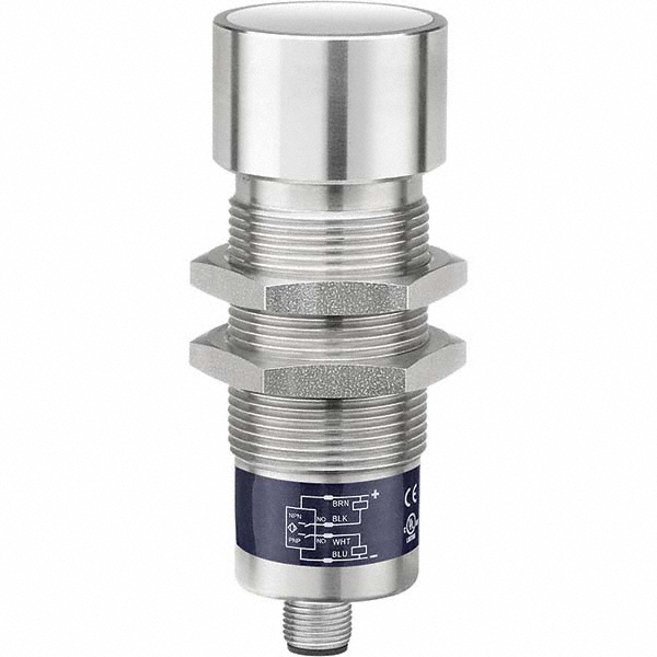 Telemecanique Sensors Ultrasonic Proximity Sensor: Cylinder, 1 m Detection Distance - XX930T1A4303M12