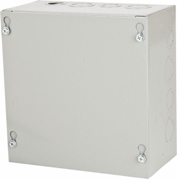 Wiegmann Junction Box Electrical Enclosure: Steel, NEMA 12 - T8836CH
