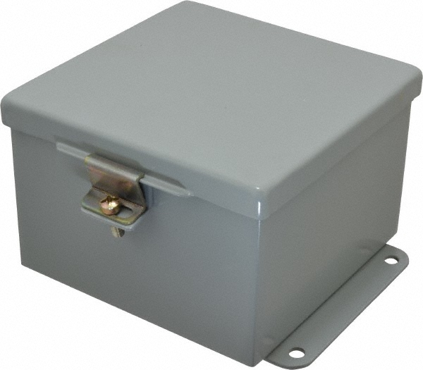 Wiegmann Junction Box Electrical Enclosure: Steel, NEMA 12 - T8836CH