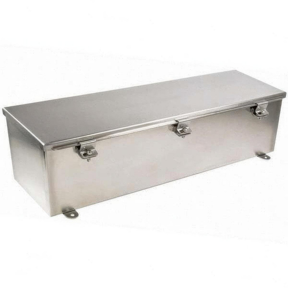Wiegmann Junction Box Electrical Enclosure: Stainless Steel, NEMA 4X - T2212CHSS
