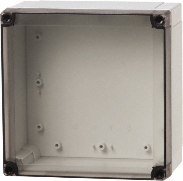 Fibox Standard Electrical Enclosure: Polycarbonate, NEMA 1, 12, 13, 4, 4X & 6 - ULPC175/75HT