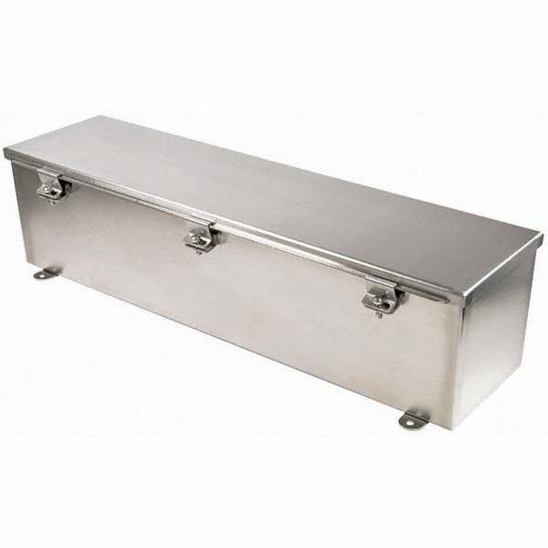 Wiegmann Junction Box Electrical Enclosure: Stainless Steel, NEMA 4X - T6630CHSS