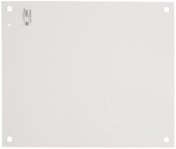 Cooper B-Line 22-1/2" OAW x 26" OAH Powder Coat Finish Electrical Enclosure Nonperforated Panel - 78205117233