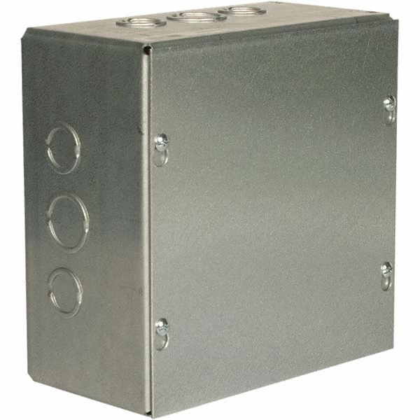 Wiegmann Junction Box Electrical Enclosure: Stainless Steel, NEMA 3R - RSC040404NKSS