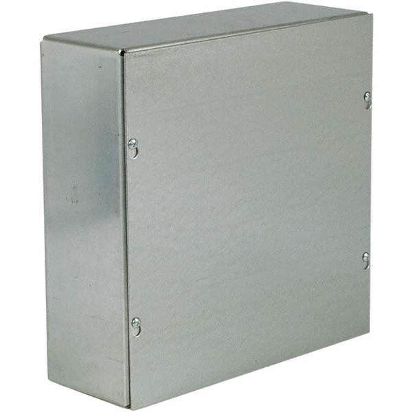 Wiegmann Junction Box Electrical Enclosure: Stainless Steel, NEMA 3R - RSC040404NKSS