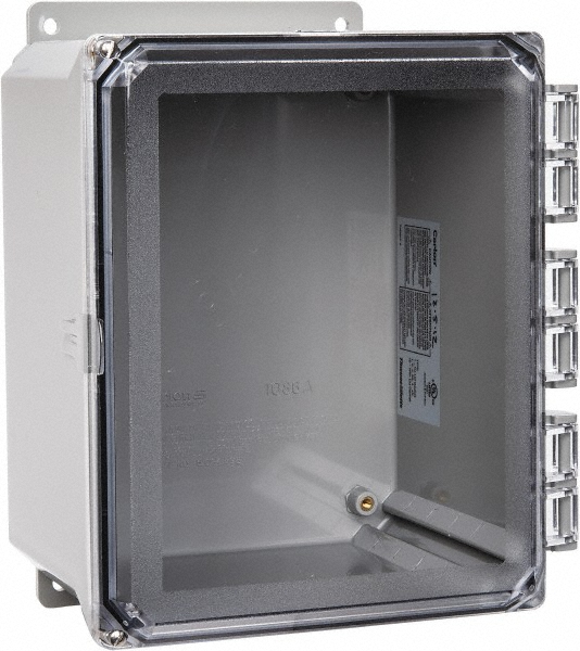 Thomas & Betts Standard Electrical Enclosure: Polycarbonate, NEMA 1, 12, 2, 3, 3S, 3SX, 3X, 4 & 4X - NC1086