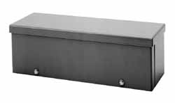 Wiegmann Standard Electrical Enclosure: Fiberglass, NEMA 3R - HW-N3R242410CH